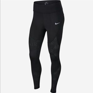 NWT Nike Air Dri-Fit 7/8 Black Tights Leggings
